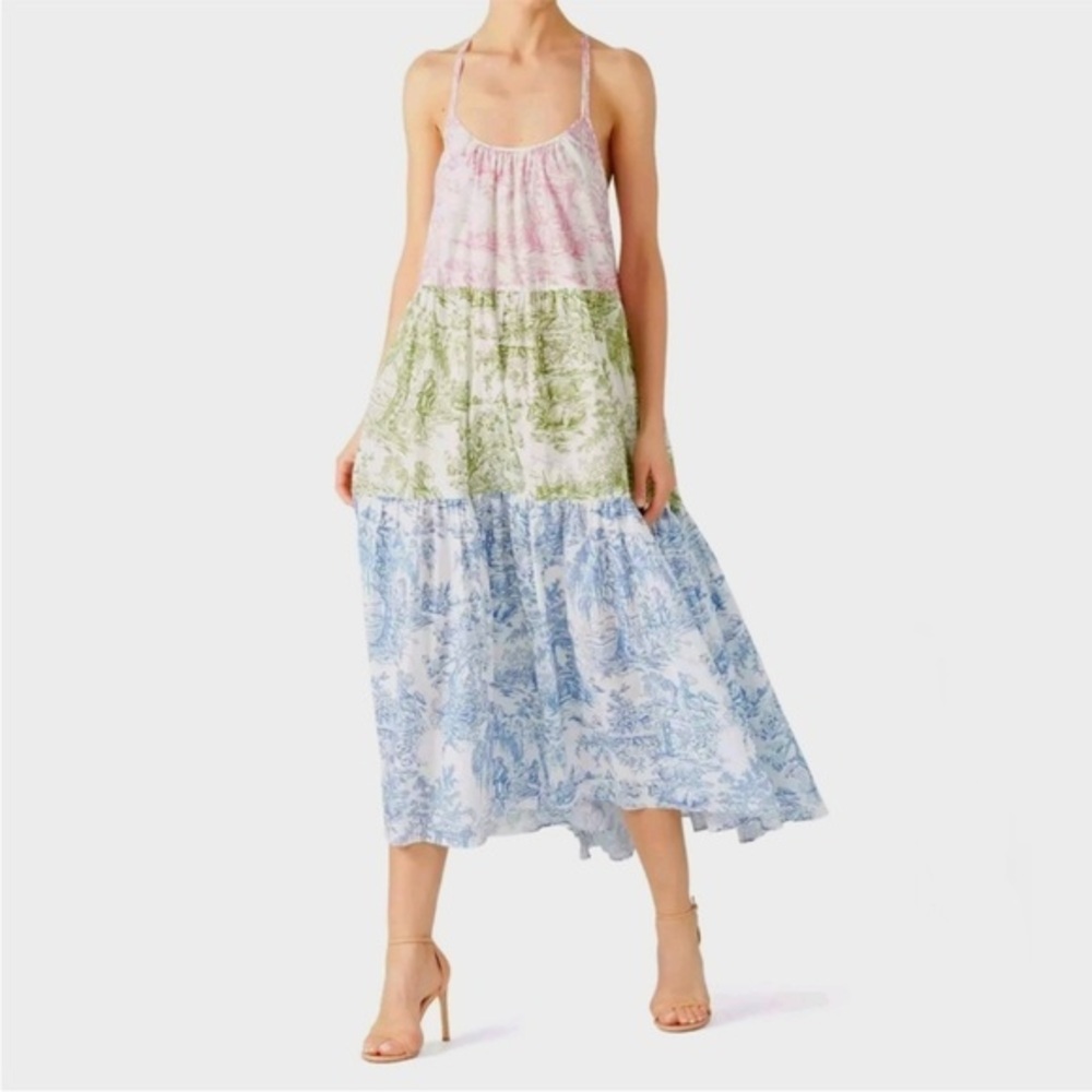 Petersyn Malie dress, Large  floral long cotton